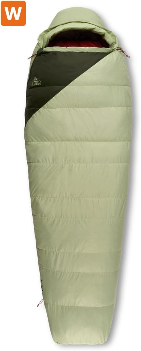 Kelty Cosmic 20 Down Mummy Sleeping Bag for Backpacking, Campers, 550 Fill Power, Recycled Fabrics with PFAS-Free DWR, Designed in Sunny Colorado, USA, 2024 Model - Image 17