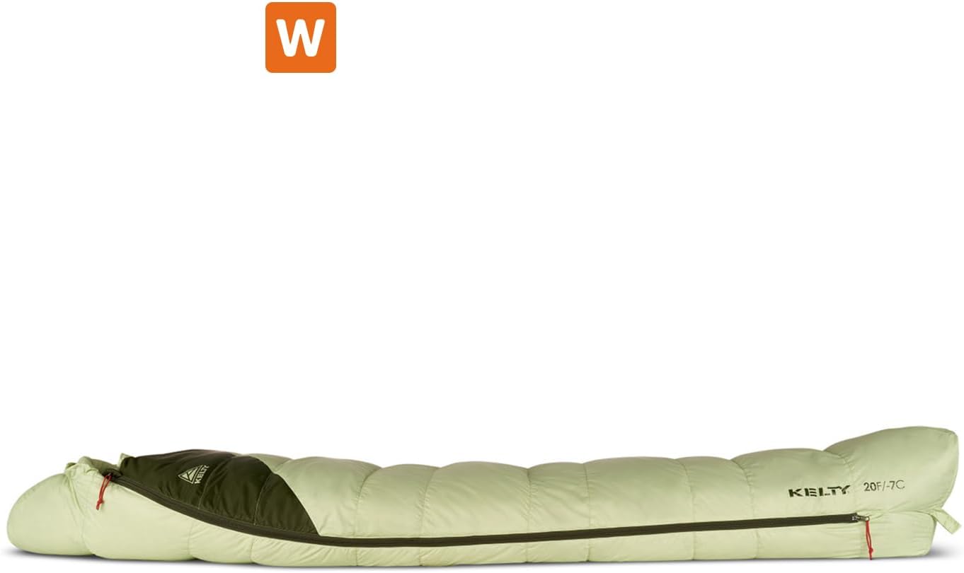 Kelty Cosmic 20 Down Mummy Sleeping Bag for Backpacking, Campers, 550 Fill Power, Recycled Fabrics with PFAS-Free DWR, Designed in Sunny Colorado, USA, 2024 Model - Image 19
